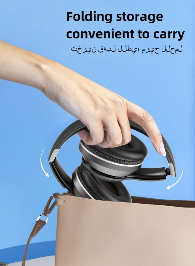 أيرلدوم earldom et-b06 سماعات لاسلكية في الأذن - نقية باس - 40H البطارية - شحن سريع - سريع نوع الناقل التسلسلي العام - C - أسود قابلة للطي - Image 3