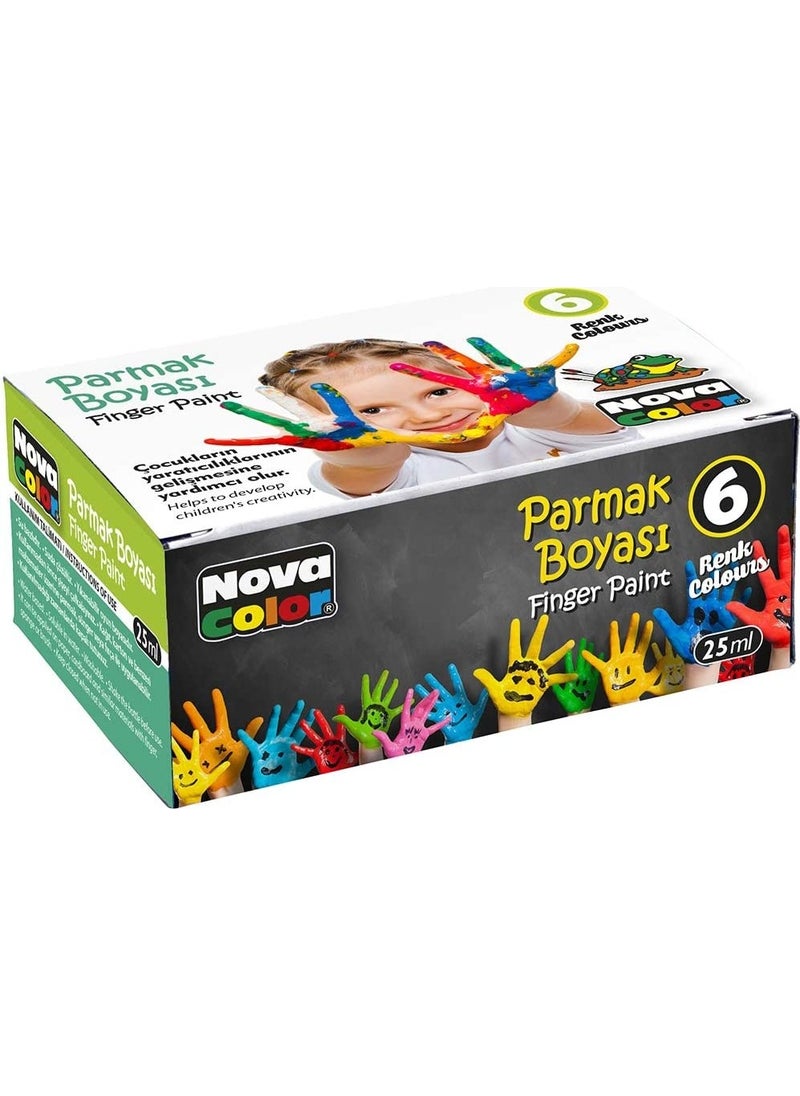 Nova Color - طلاء الأصابع نوفا كولور 6 ألوان - Image 1