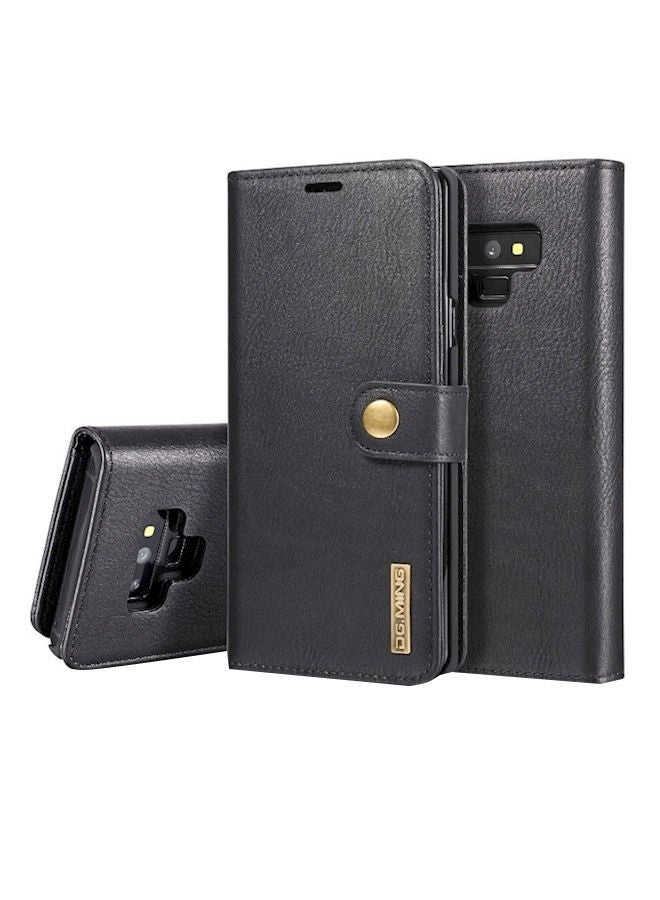 NIBEMINENT Protective Case Cover With Card Slot Holder For Samsung Galaxy Note 9 Black  - Image 1