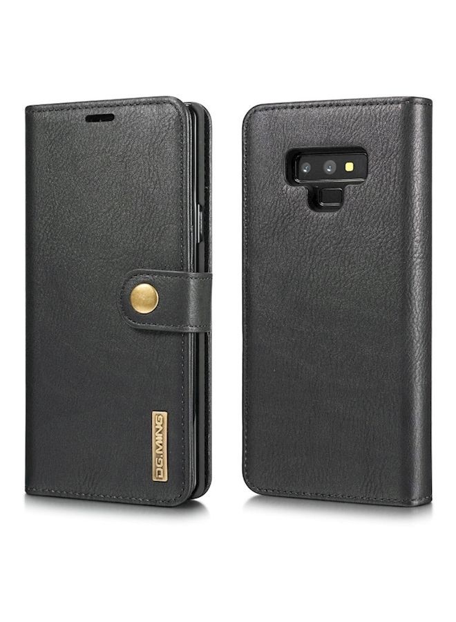 NIBEMINENT Protective Case Cover With Card Slot Holder For Samsung Galaxy Note 9 Black  - Image 2
