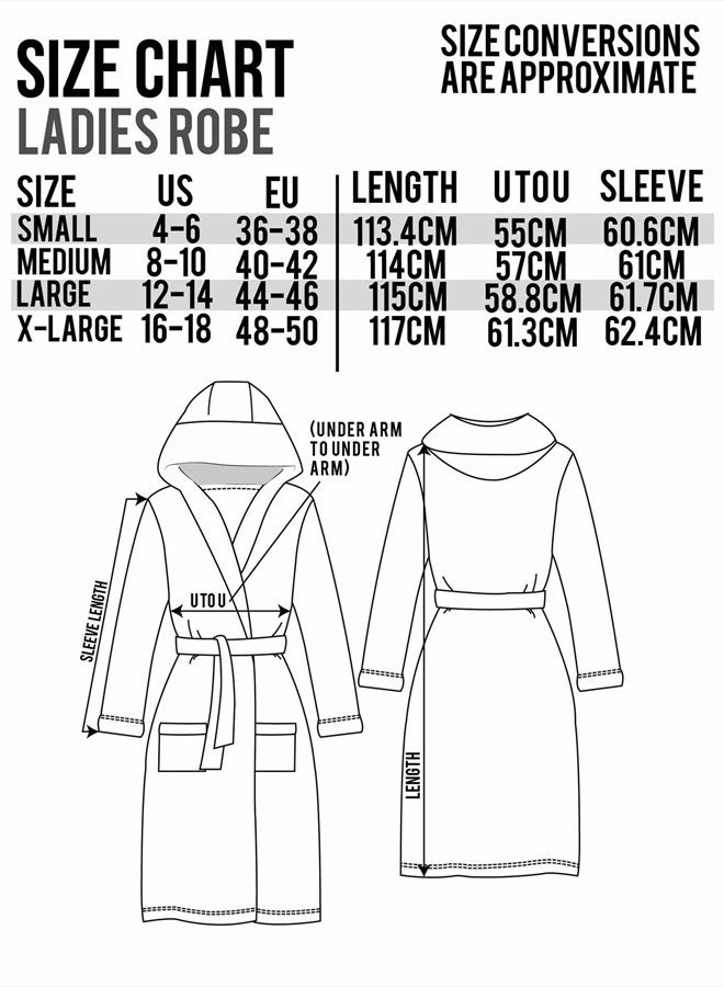 Pusheen The Cat Dressing Gown Womens Brown Nightwear Robe Ladies Cartoon Cat Bathrobe Merchandise  - Image 2