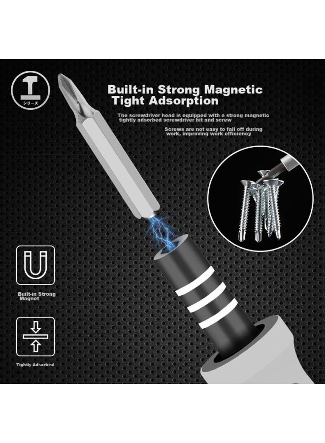 Greener 34-in Screwdriver Set With Hex And Torx Bits, Multi-functional Screwdriver Kit For Disassembly, Home Use, And Repair Of Phones And Computers - Image 3