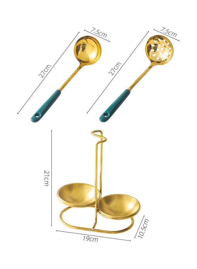 NIBEMINENT Soup Spoon Gold/Black  - Image 3
