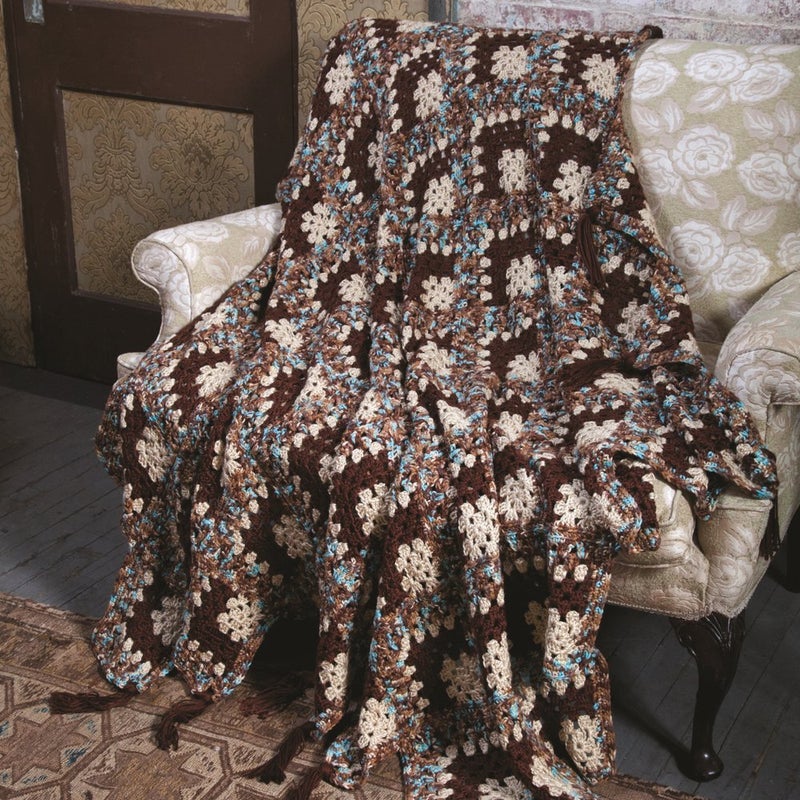 Caron Simply Soft Solids Yarn, 6oz, Gauge 4 Medium, 100% acrylic - Brown - Machine Wash & Dry - Image 5