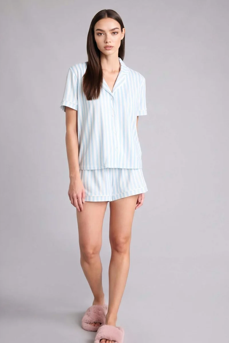 DeFacto Regular Fit Short Sleeve 2 Piece Softshell Set
