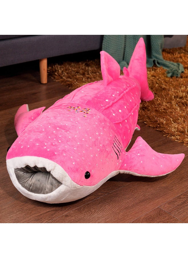 Generic - Deep Sea Blue Whale Pillow Large Cushion Children's Room Decoration Aquarium Souvenir Doll Toys Wholesale-Color:Gray Whale-Height:150cm 【2.5kg】 - Image 1