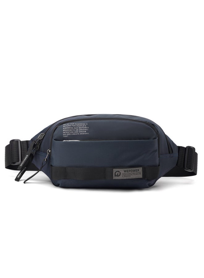 WEPOWER New Men's Waist Bag Simple Trend Crossbody Bag Chest Bag Sports Small Bag Travel Chest Bag - Image 1