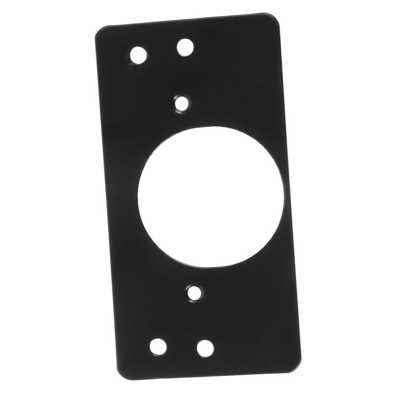2Pcs Brushed Finish Cabinet Door Hinge Repair Kit with Metal Plates for Kitchen - Image 2