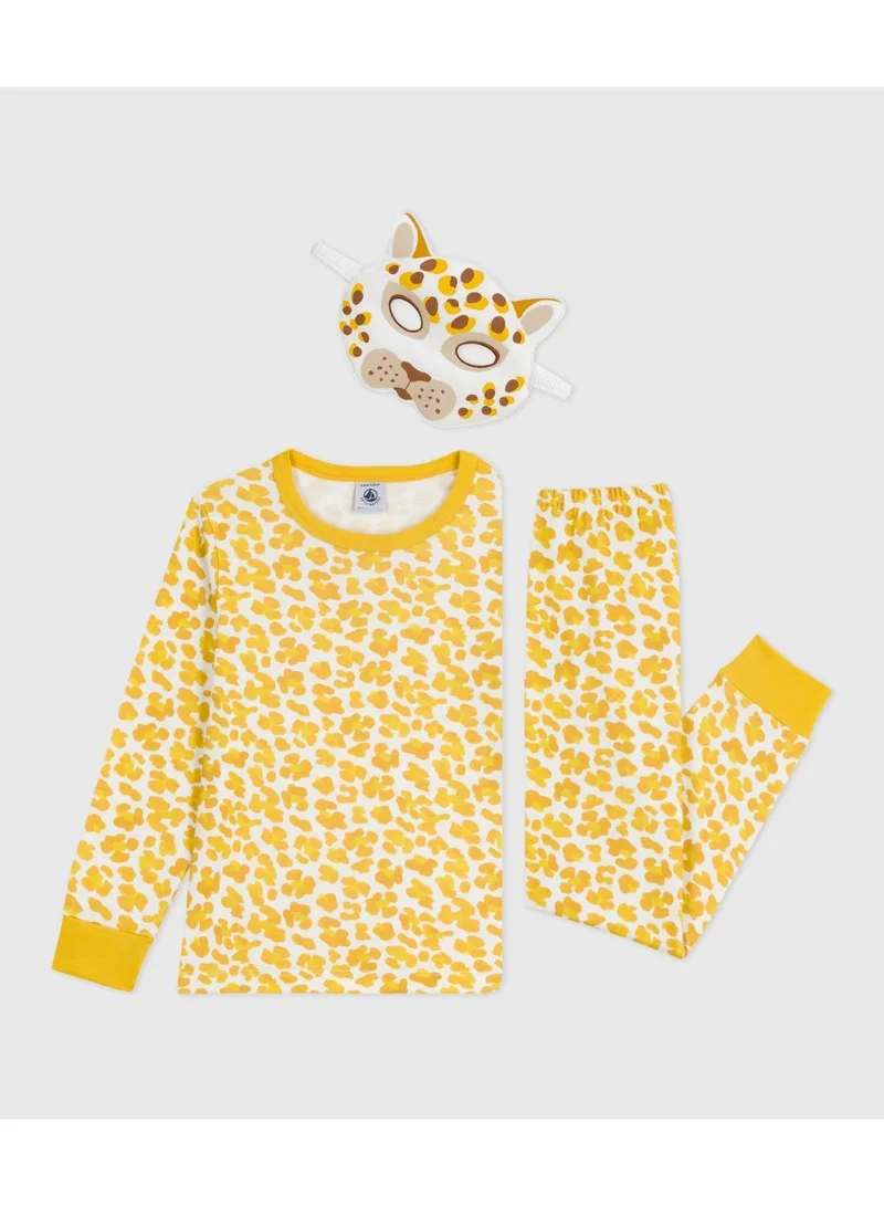 بيتي باتو بيجامات أطفال قطنية بطبعة جلد الفهد