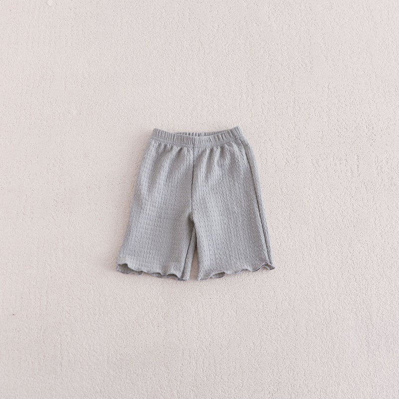 Children'S Pants Summer Five-Point Shorts Children'S Korean Style Solid Color Casual Pants Boys And Girls Children'S Pants - Image 1