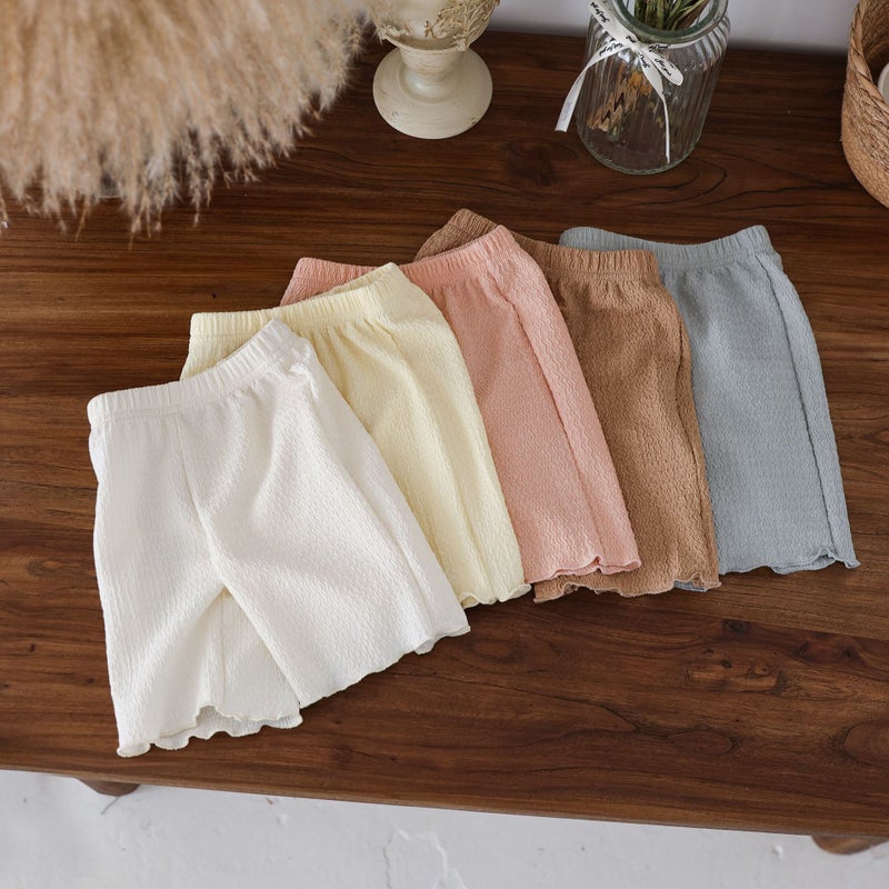 Children'S Pants Summer Five-Point Shorts Children'S Korean Style Solid Color Casual Pants Boys And Girls Children'S Pants - Image 3