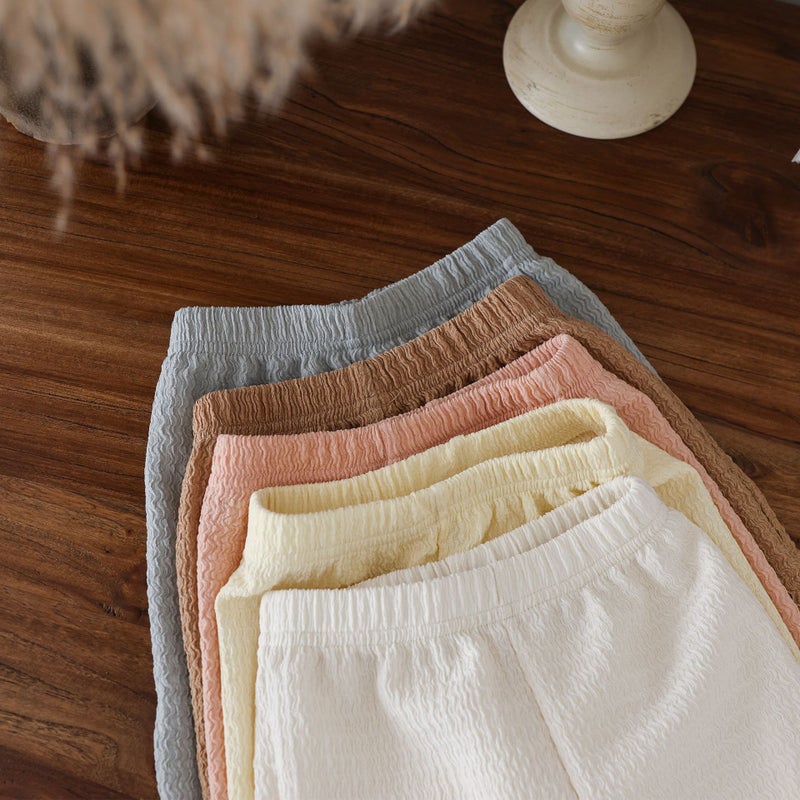 Children'S Pants Summer Five-Point Shorts Children'S Korean Style Solid Color Casual Pants Boys And Girls Children'S Pants - Image 4