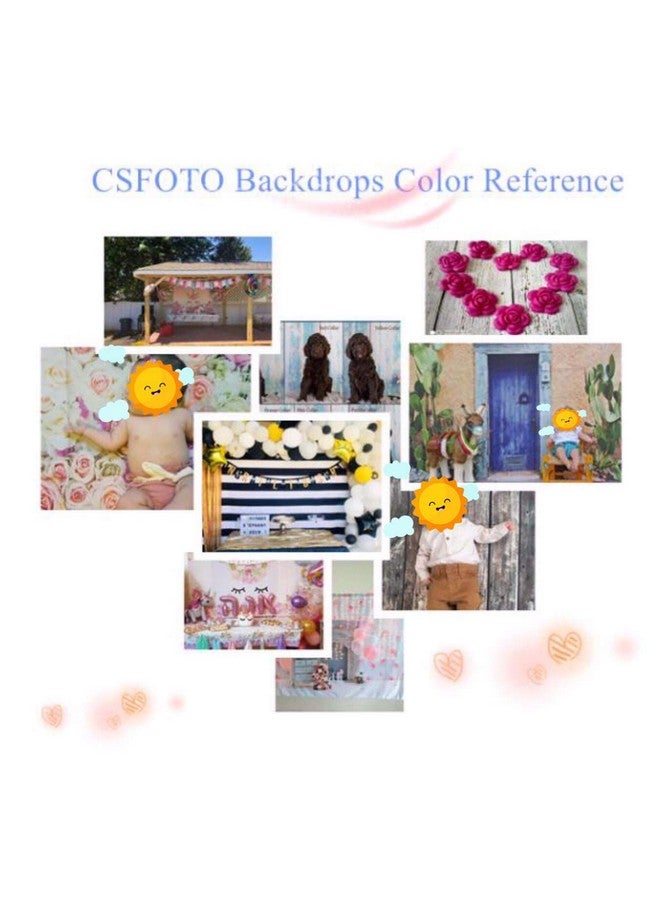 CSFOTO 7X5Ft Cartoon Camp Backdrop Camping Theme Party Wild Hiking Bag Guitar Field Survival Training Tent Campfire Felling Forest Sun Background For Photography Vinyl Wallpaper  - Image 5