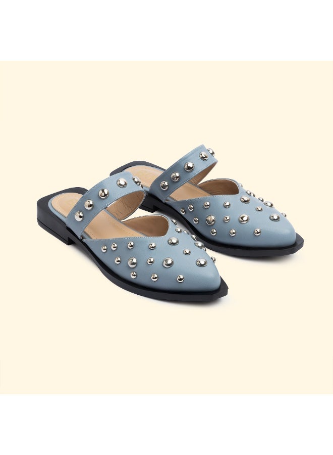 BOU LUNA STUD FLATS - Twilight Wave - Image 1