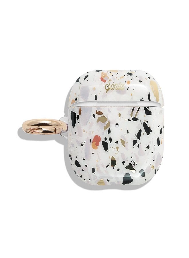 Sonix | Protective Hard Cover Cases for Apple AirPods (3rd Generation) | Terazzo Print | Confetti - Image 1