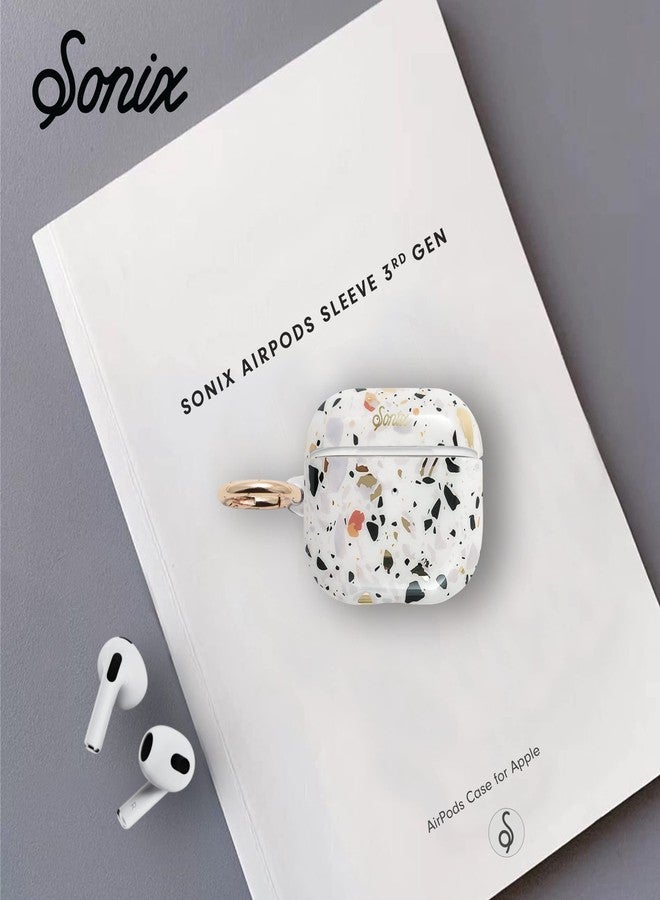 Sonix | Protective Hard Cover Cases for Apple AirPods (3rd Generation) | Terazzo Print | Confetti - Image 5
