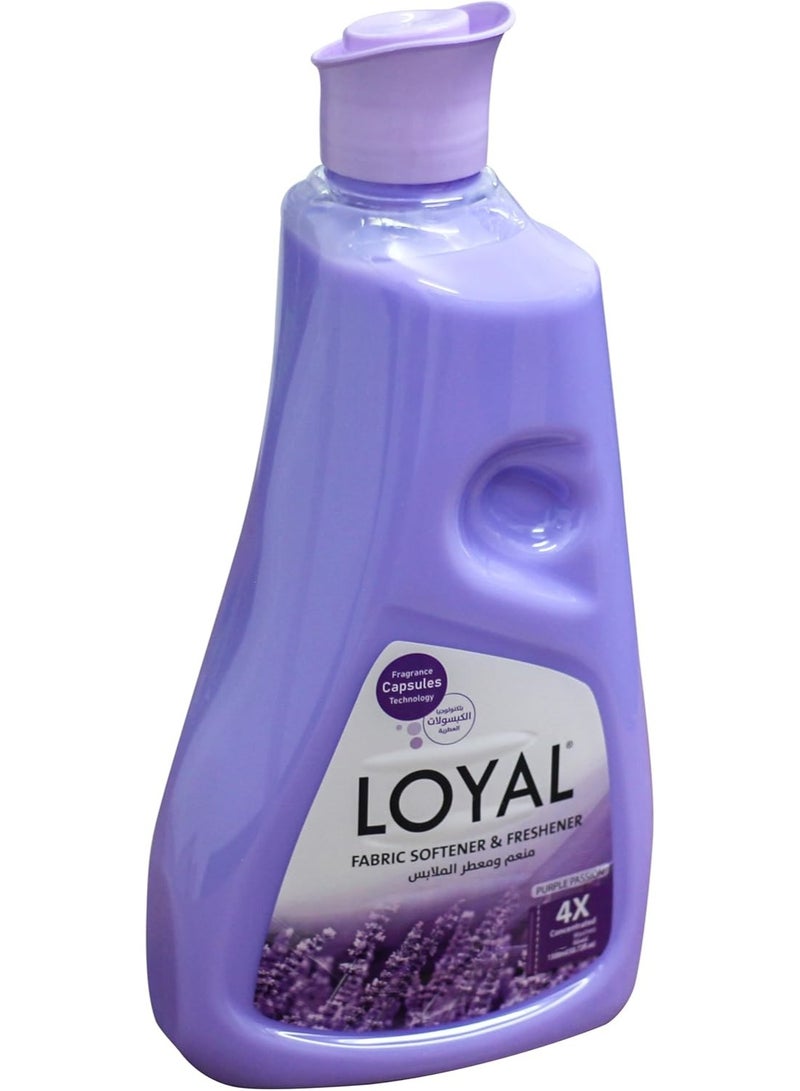 loyal Concentrated Fabric Softener & Freshener Purple & Passion 750 ML - Image 4