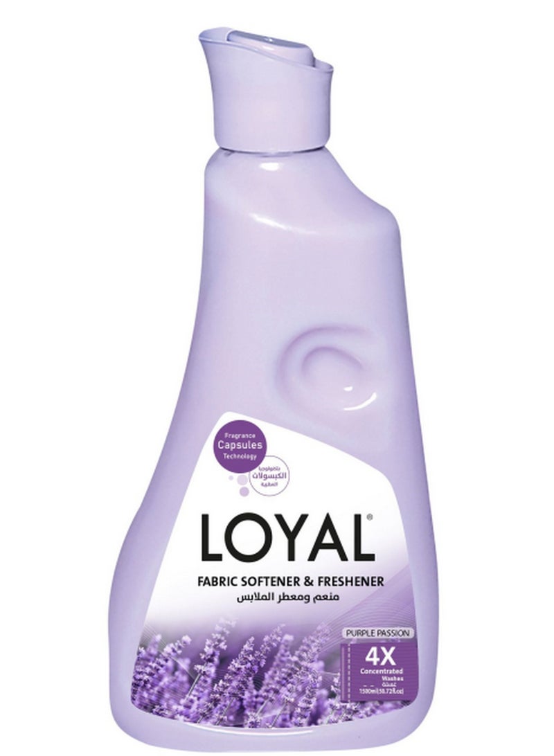 loyal Concentrated Fabric Softener & Freshener Purple & Passion 750 ML - Image 3