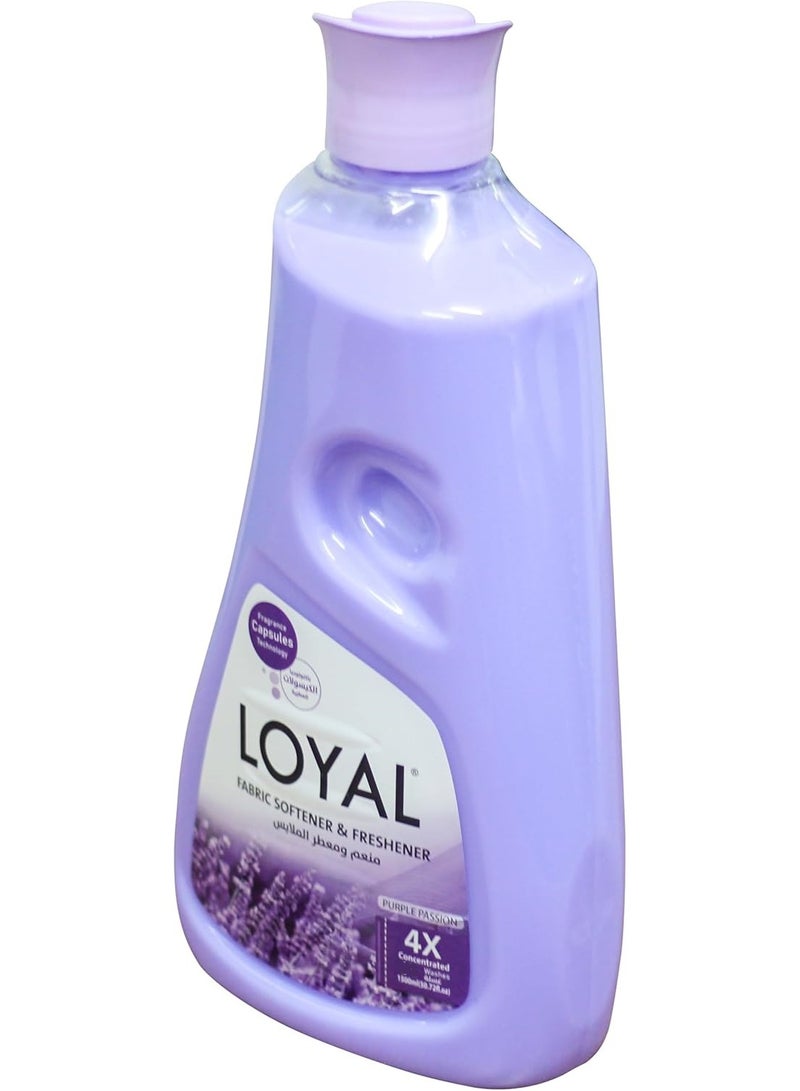 loyal Concentrated Fabric Softener & Freshener Purple & Passion 750 ML - Image 5