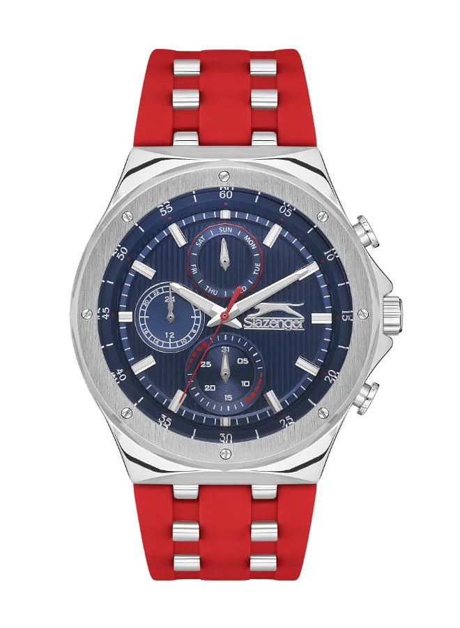 Slazenger Men's Silicone Multi Function Watch SL.9.2218.2.06 - 46 mm