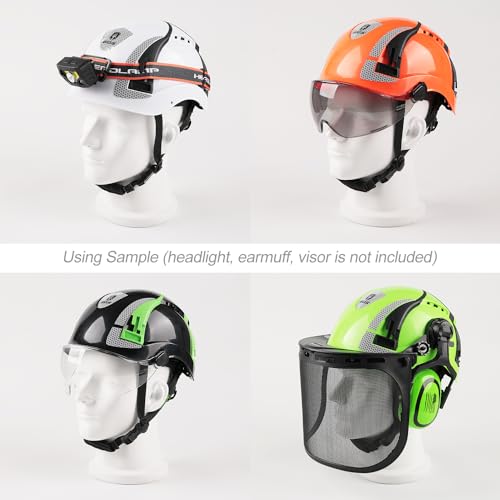 GREEN DEVIL X-Armor Series Hard Hat Vented ABS Work Hardhat for Men Women ANSI Z89.1 Approved Cascos De Construccion Safety Helmet Ideal for Industrial & Construction - Image 5