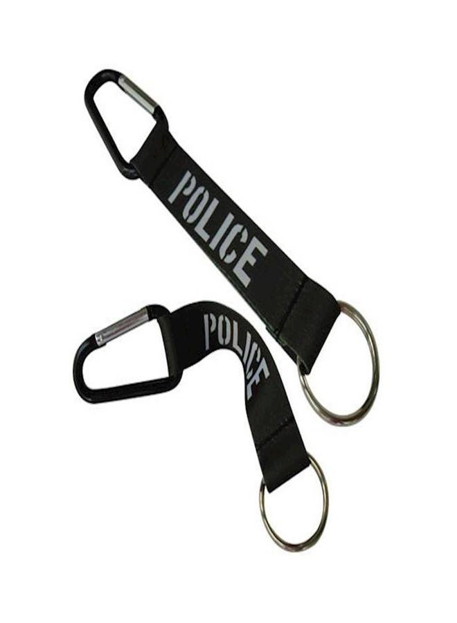 NIBEMINENT Police Design Carabiner Key Chain