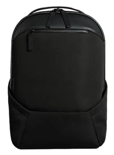 Troubadour Apex Compact Backpack 3.0 Premium Versatile Backpack Made of Lightweight, Waterproof Great for Travel, Work, the Gym, Sports, Black