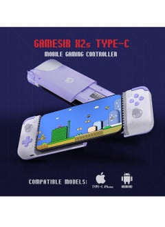GameSir X2s Type-C Mobile Gaming Controller for iPhone 15 Series (USB-C), Android & HarmonyOS Phones, Play Genshin Impact, Call of Duty, Diablo, Village & More