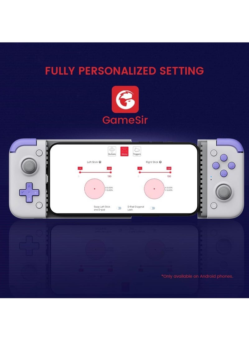GameSir - GameSir X2s Type-C Mobile Gaming Controller for iPhone 15 Series (USB-C), Android & HarmonyOS Phones, Play Genshin Impact, Call of Duty, Diablo, Village & More - Image 1