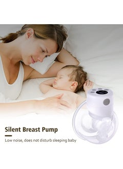 BLOOMING TIME Rechargeable Hands-Free Breast Pump - Adjustable Suction & Massage Modes, 2H Fast Charge, Portable Wearable Design for Discreet Breastfeeding  - Image 2