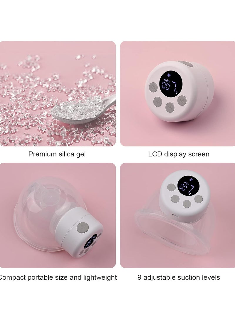BLOOMING TIME Rechargeable Hands-Free Breast Pump - Adjustable Suction & Massage Modes, 2H Fast Charge, Portable Wearable Design for Discreet Breastfeeding  - Image 3