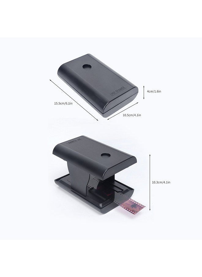 Mobile Film and Slide Scanner for 35mm/135mm Negatives and Slides with LED Backlight Free APP Foldable Novelty Scanner Fun Toys and Gifts  - Image 3