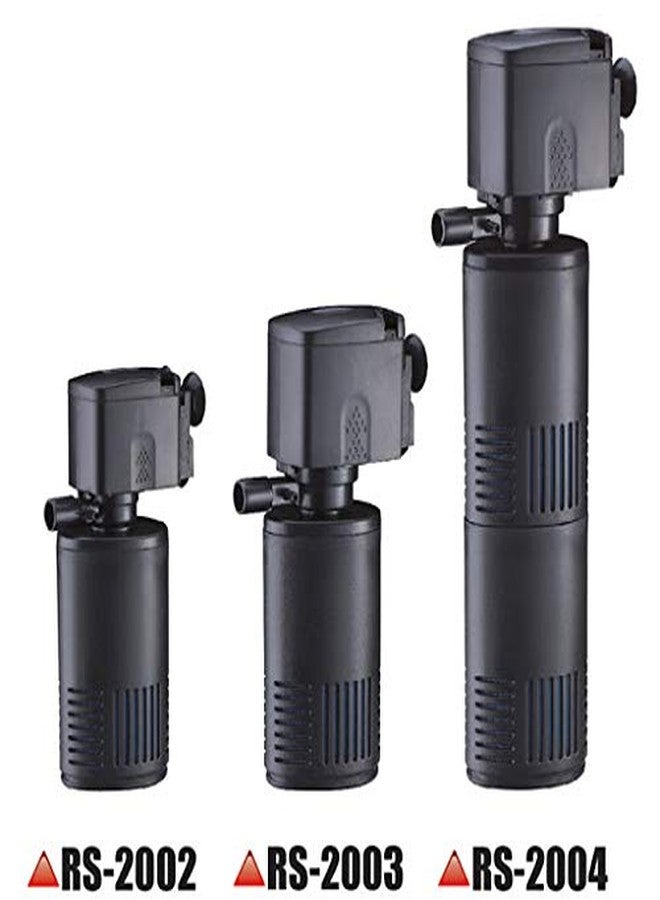 AQUALYF Pets RS Electrical Aquarium Submersible Internal Filter, RS-2004 (Eco Green Series) - Image 2