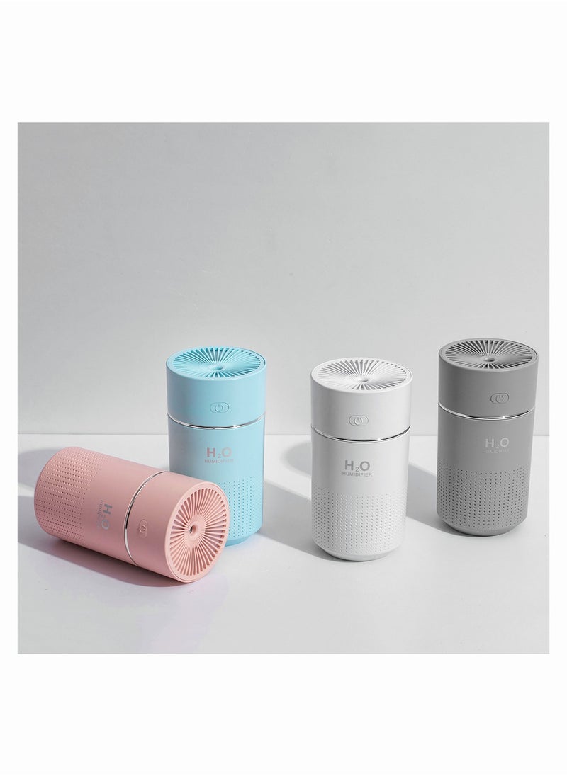 Shuer - Mini USB Charging Air Humidifier for Home or Office or Car GXZ-J626 360ml Blue - Image 1
