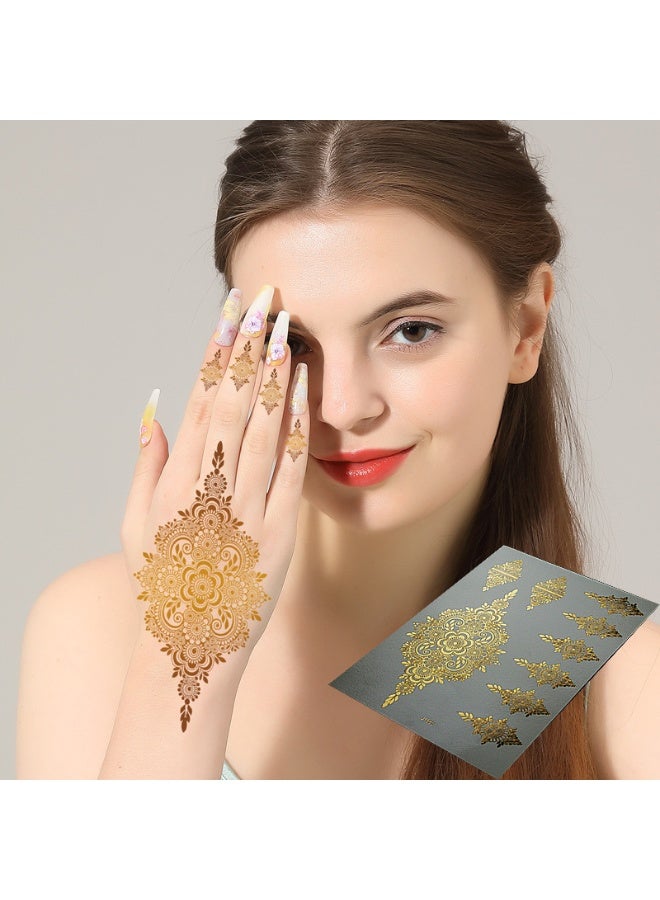 Kiffiyeh Indian henna tattoo stickers henna tattoo stickers Middle Eastern countries hot stamping tattoo stickers cross-border mixed batch - Image 3