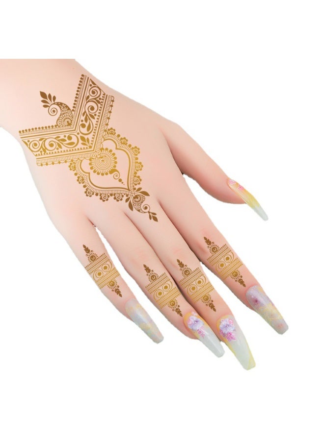 Kiffiyeh Indian henna tattoo stickers henna tattoo stickers Middle Eastern countries hot stamping tattoo stickers cross-border mixed batch - Image 4