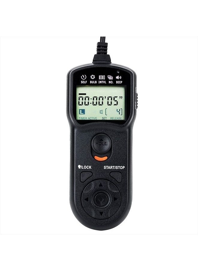 JJC - Intervalometer Timer Remote Control Shutter Release for Sony A6000 A6100 A6600 A6500 A6400 A6300 A1 A7 A7II A7III A7IV A7R V IV A7RIII II A7S II A7SIII A9 ZV-1 RX100 VII VI V VA IV RX10 IV & More - Image 1