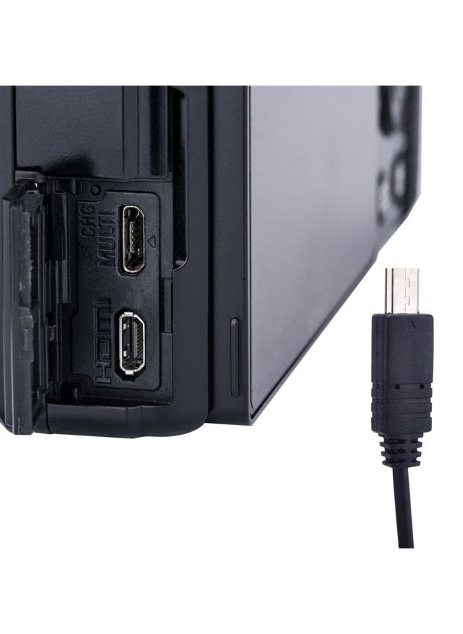 JJC - Intervalometer Timer Remote Control Shutter Release for Sony A6000 A6100 A6600 A6500 A6400 A6300 A1 A7 A7II A7III A7IV A7R V IV A7RIII II A7S II A7SIII A9 ZV-1 RX100 VII VI V VA IV RX10 IV & More - Image 1
