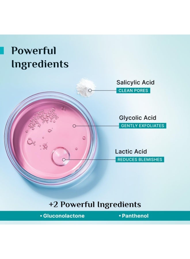 PILGRIM 25% Aha + 2% Bha + 5% Pha Peeling Solution 30Ml For Face & Body |10-Minute Facial At Home|Gentle Exfoliating Serum For Tan Removal |For Glowing Skin Even Skin Tone, Pore Cleansing| Unisex - Image 5