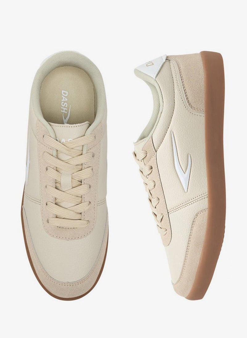 Dash Women's Logo Detail Sneakers with Lace-Up Closure - Image 3