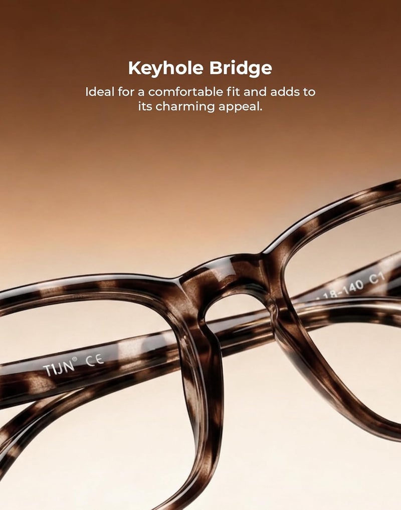 Blue Light Blocking Glasses for Women Men Square Frame Nerd Eyeglasses Anti Blue Ray Computer Screen Glasses - Image 5