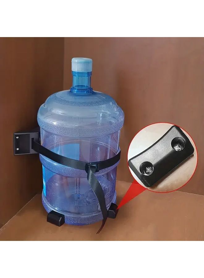 Black RV Water Container Mounting Strap Secure Bucket Holder for Campervans Motorhomes Outdoor Vehicles - Image 5