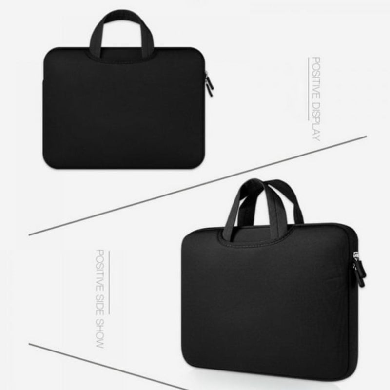 SlimGuard Expandable Laptop Briefcase 15.6 Inch: Waterproof Shoulder Messenger Bag with Tablet Sleeve & Organizer for Business/Travel - Unisex, Black - Image 2
