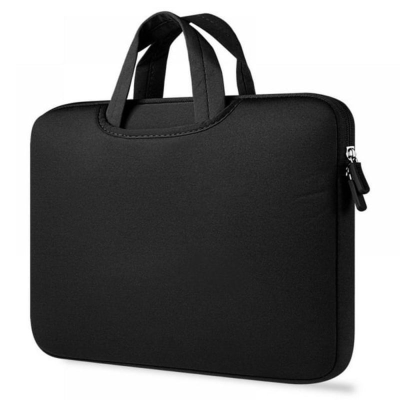 SlimGuard Expandable Laptop Briefcase 15.6 Inch: Waterproof Shoulder Messenger Bag with Tablet Sleeve & Organizer for Business/Travel - Unisex, Black - Image 1