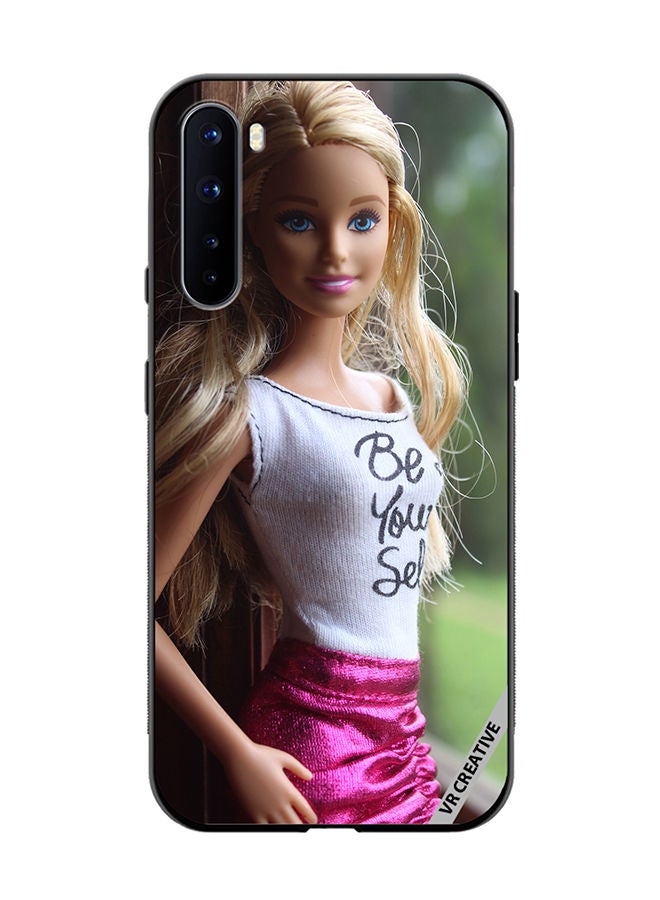 VR CREATIVE Protective Case Cover For OnePlus Nord Barbie Doll Design Multicolour - Image 1