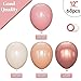 KUULBELA 68 Pcs Retro Pink Nude Party Balloons 12Inch Dusty Pink Metallic Rose Gold Balloon Beige Blush Latex Ballons for Girls Birthday Wedding Baby Shower Party Decorations - Image 4