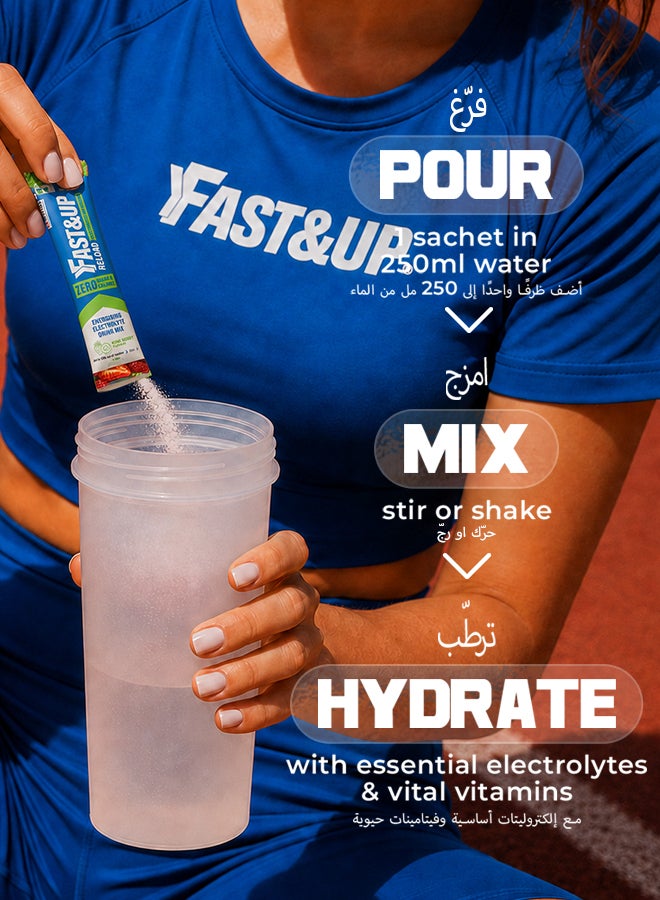 FAST&UP Reload - Zero Sugar Instant Hydration Sticks - Kiwi Berry Flavour - Image 5