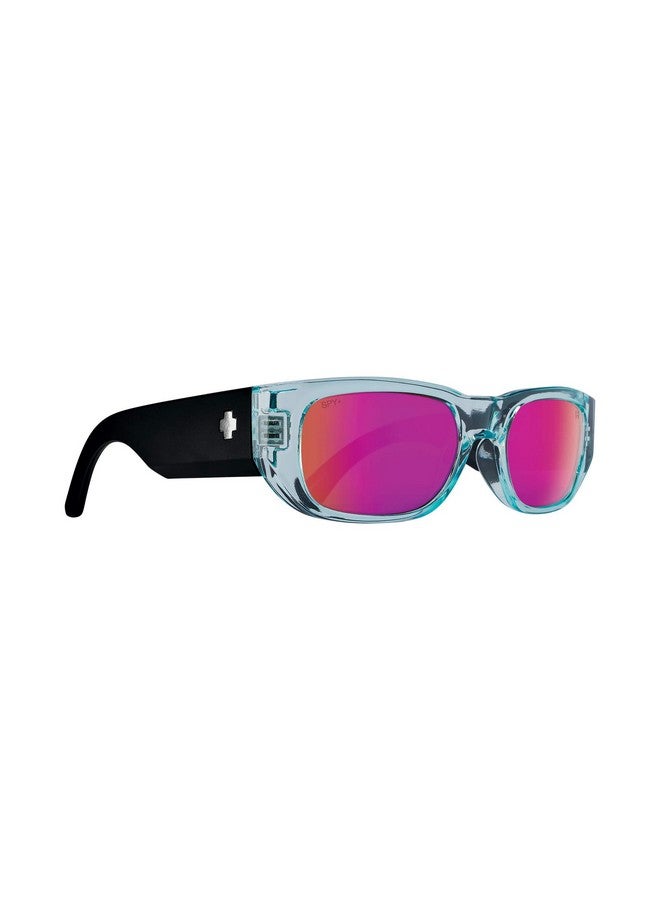 Spy 6700000000136 Genre Translucent Aqua Matte Blk-Happy Gr - Image 1