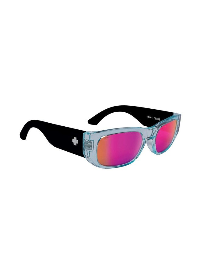 Spy 6700000000136 Genre Translucent Aqua Matte Blk-Happy Gr - Image 3