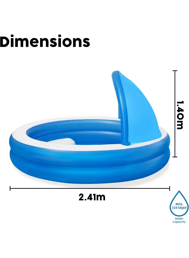 Bestway 7'11" X 7'11" X 55" Summer Days Family Pool
